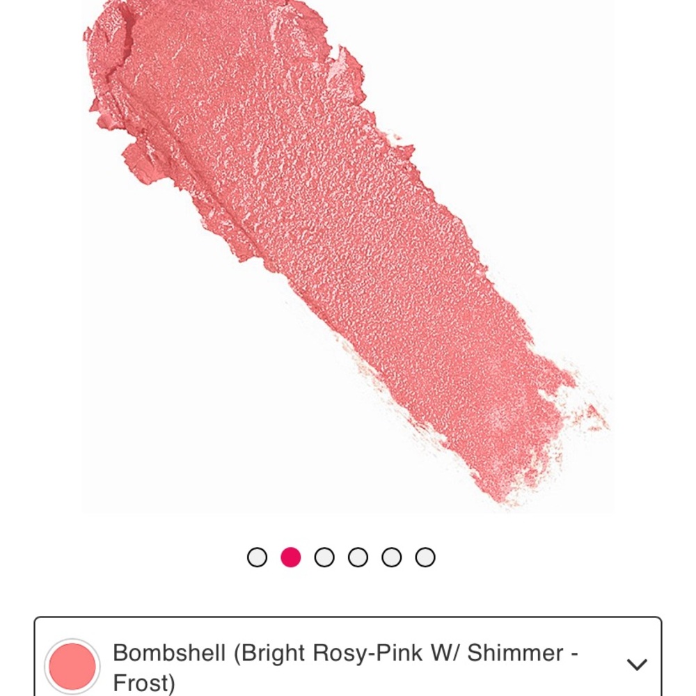 MAC bombshell lip frost